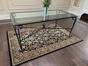 Glass Top Entrance Foyer Table