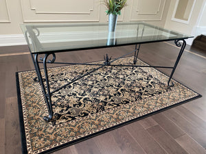 Glass Top Entrance Foyer Table