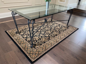 Glass Top Entrance Foyer Table