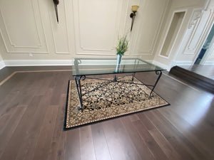 Glass Top Entrance Foyer Table