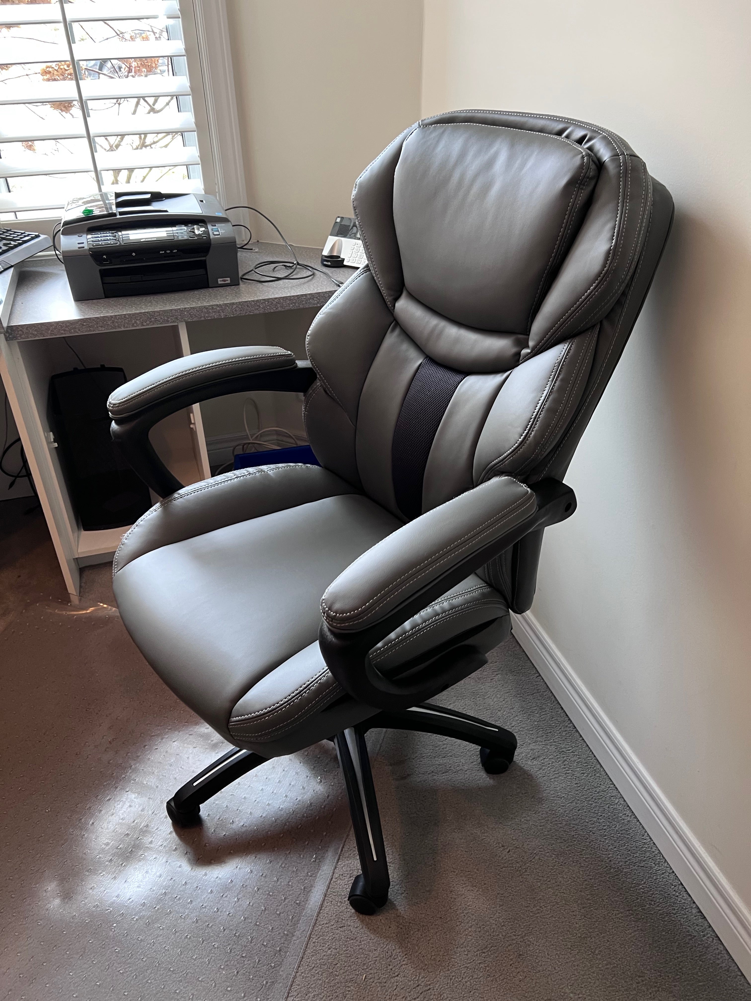 Dormeo Espo Octaspring Manager Chair Grey