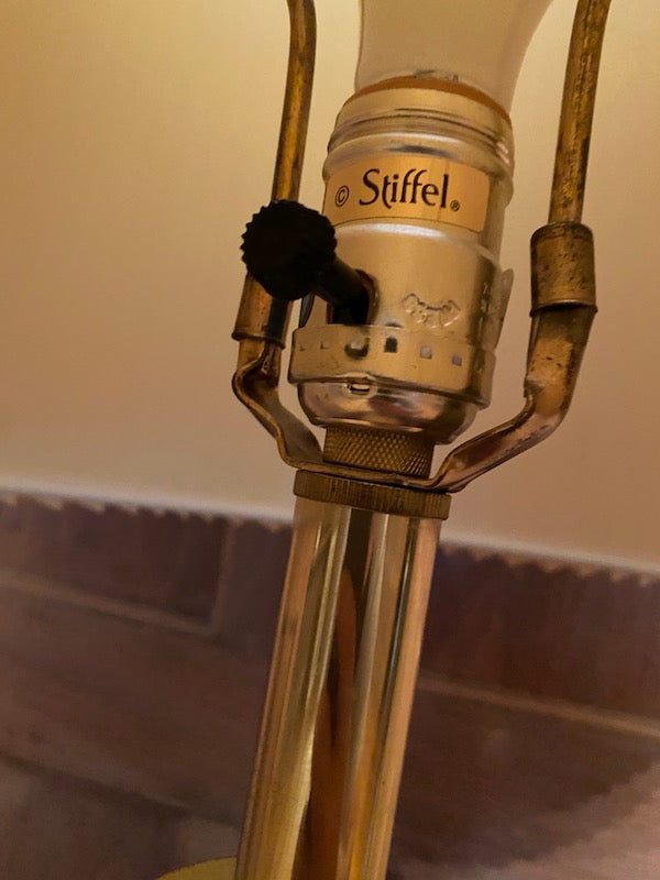 Stiffel brass table lamp – Village Door