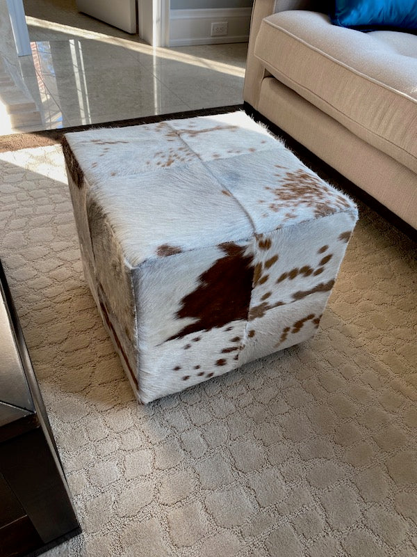 Faux Cowhide Cube # 2