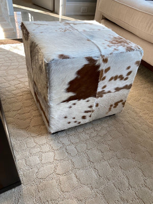 Faux Cowhide Cube # 2