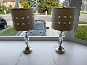 Pair of Illumination Station Table Lamps