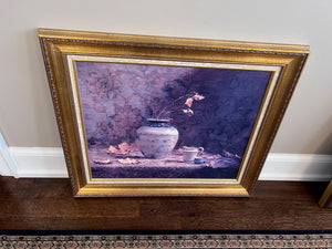 Del Gish Autumn Leaves and Tapestry- Print