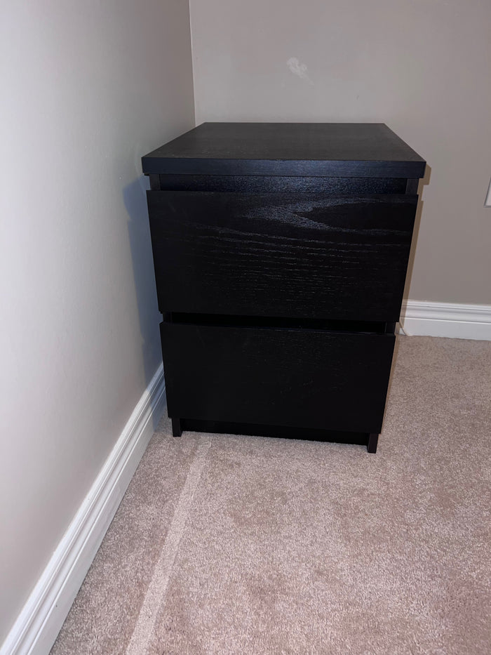 IKEA Malm 2 Drawer Nightstand