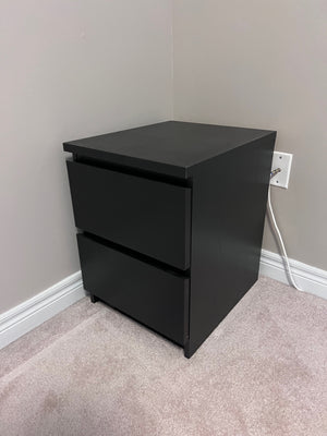 IKEA Malm 2 Drawer Nightstand