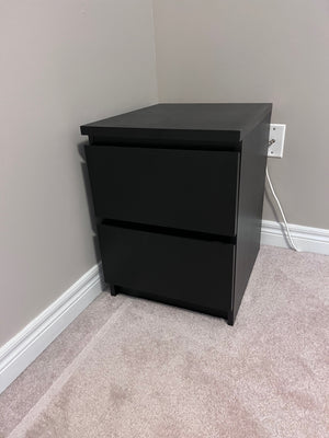 IKEA Malm 2 Drawer Nightstand