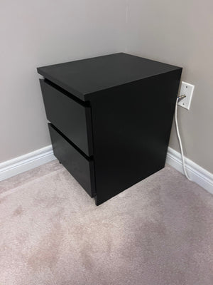 IKEA Malm 2 Drawer Nightstand