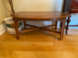 Vintage Ethan Allen Butler's Tray Coffee Table