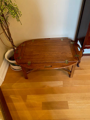 Vintage Ethan Allen Butler's Tray Coffee Table