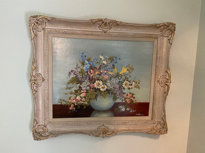 Original Framed & Signed Oil Painting by I.W. Jennings