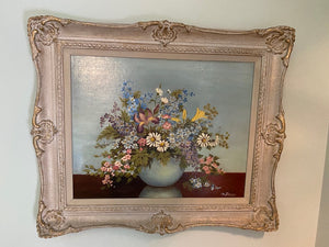 Original Framed & Signed Oil Painting by I.W. Jennings