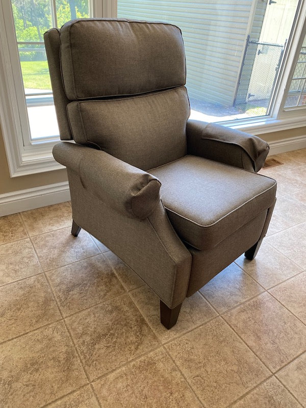 Custom Accent Swivel Chair  The Ruby Chair Crafted in Canada - Vogel by  Chervin