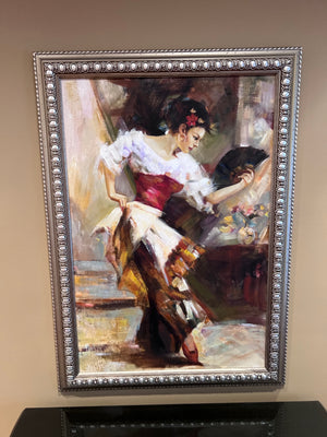 Oil Painting- Girl Dancing