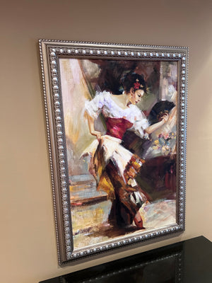 Oil Painting- Girl Dancing