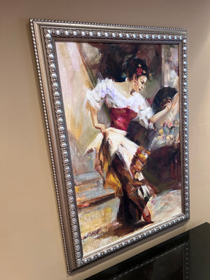 Oil Painting- Girl Dancing