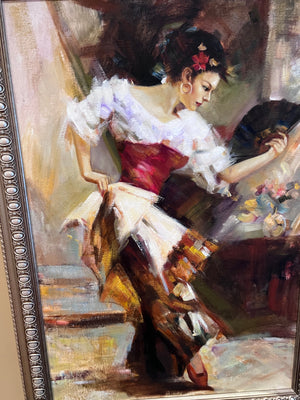 Oil Painting- Girl Dancing