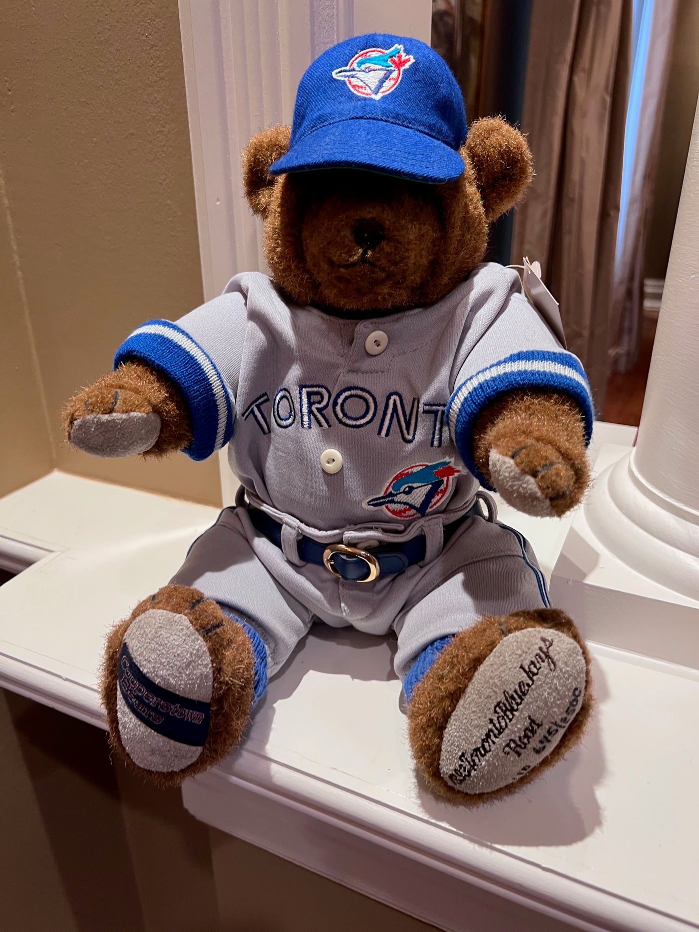 Cooperstown Bears 16 Los Angeles Dodgers PlushBear 