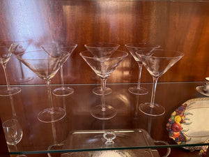 12 Martini Glasses