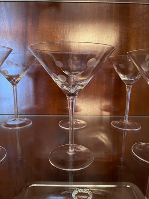 12 Martini Glasses