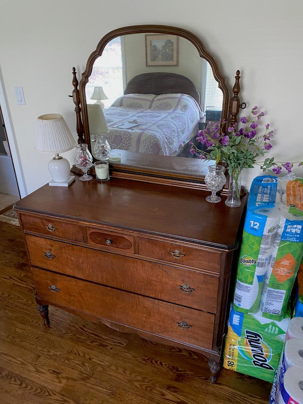 Malcolm & Souter Furniture Antique Dresser with Mirror