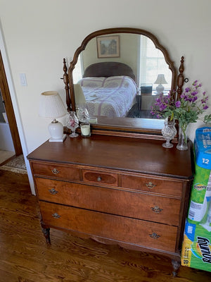 Malcolm & Souter Furniture Antique Dresser with Mirror