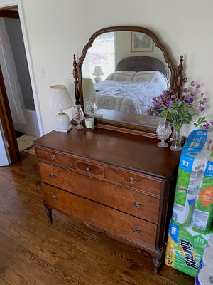 Malcolm & Souter Furniture Antique Dresser with Mirror