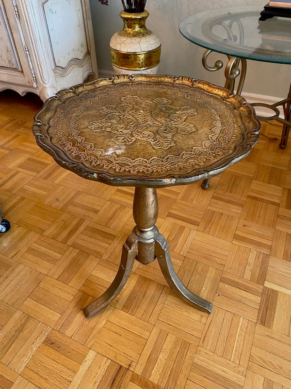 Gold Accent Table