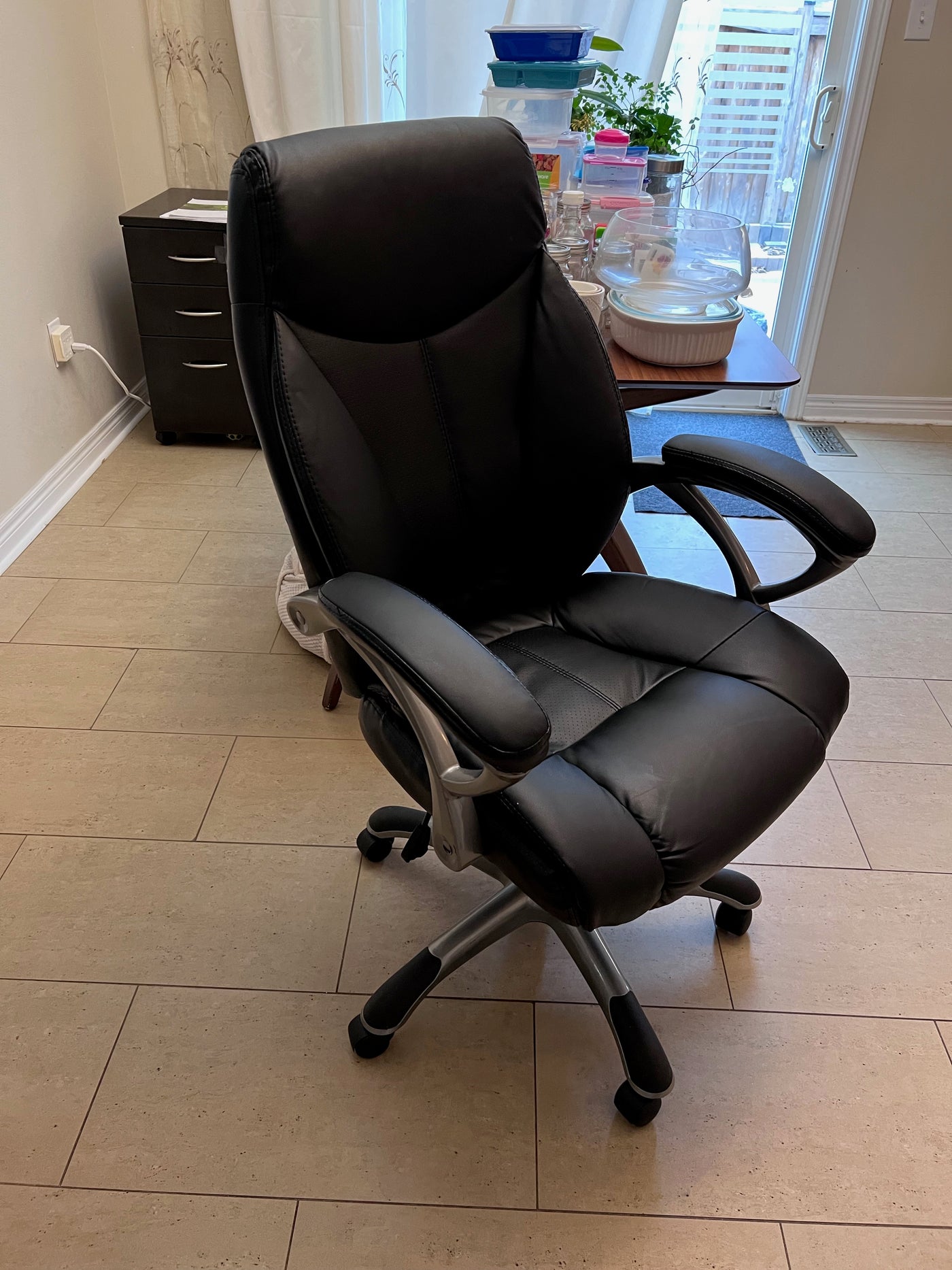 Staples high back deals chair