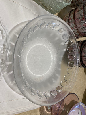 2 Bowring Glass Serving Dishes