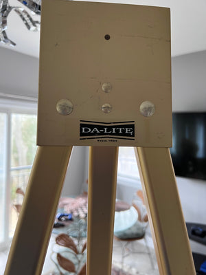 Da-Lite Gold Metal Easel- 6ft