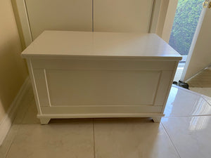 IKEA DIKTAD White Painted Trunk/Chest