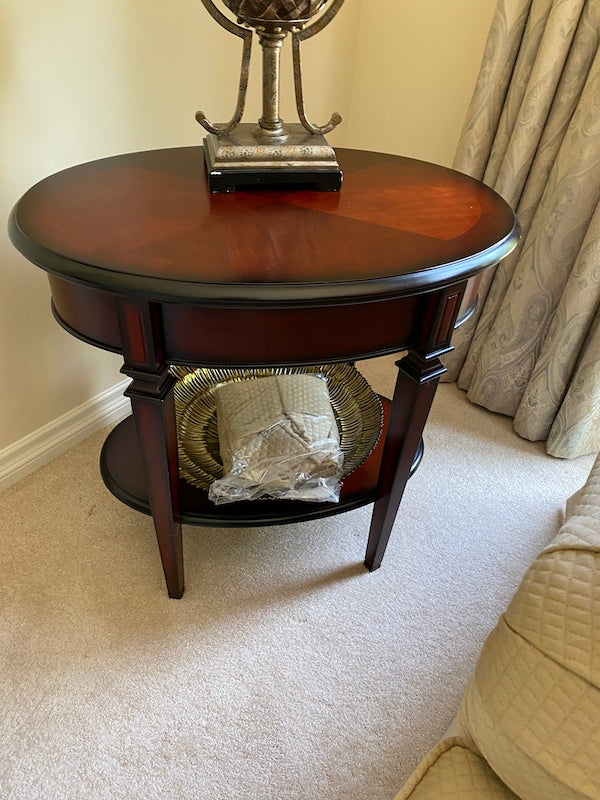 Bombay Oval Accent Table