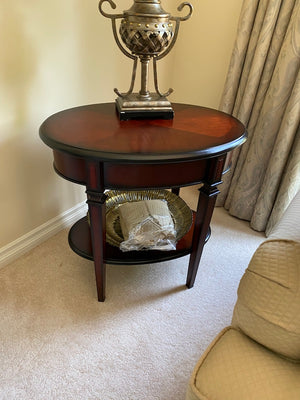 Bombay Oval Accent Table