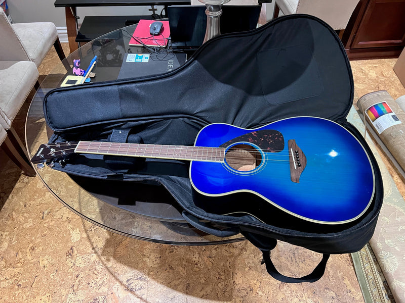 Yamaha FS720S Blue Burst Acoustic Guitar – Sell My Stuff Canada