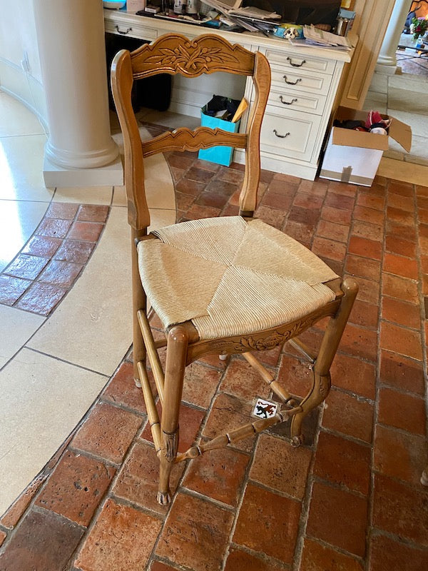 4 Custom Made Solid Wood Bar Stools (*price is PER BAR STOOL)
