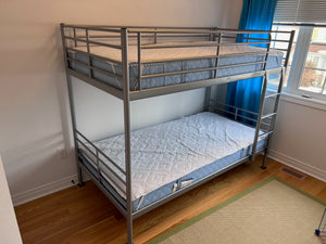 IKEA Svarta Twin Bunk Bed (mattresses included)