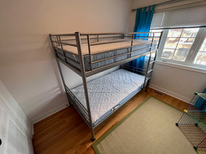 IKEA Svarta Twin Bunk Bed (mattresses included)