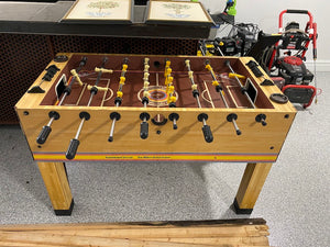 Vintage 1978 Tournament Soccer The Million Dollar Game- Foosball Table