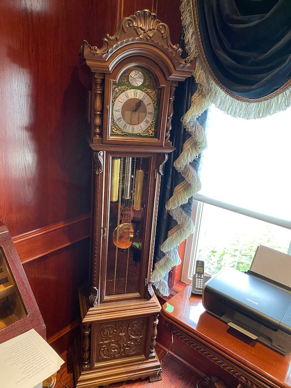 Tempus Fugit Grandfather Clock