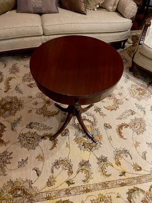 Round Duncan Phyfe Accent Table