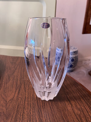 Rogaska Svinceni Crystal Vase