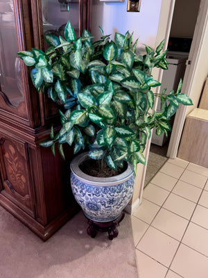 Oriental Planter on Stand