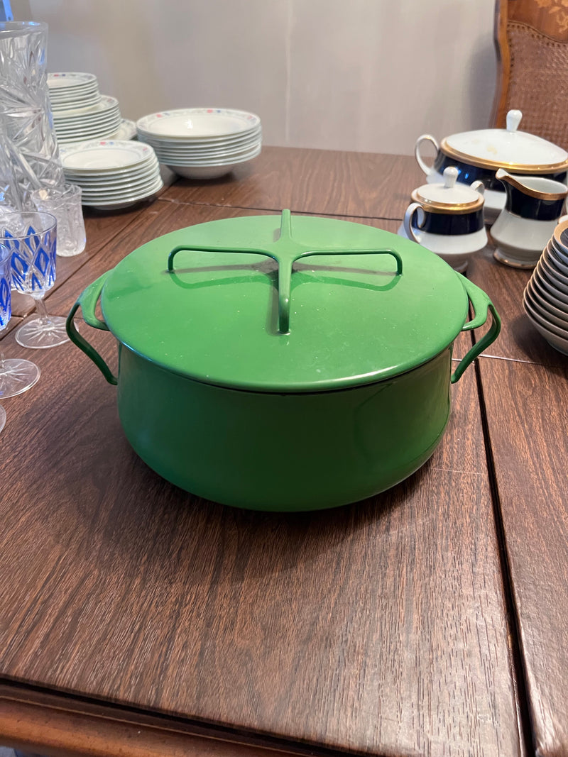 Dansk - DANSK designs Blue Enamelware Casserole Pot with