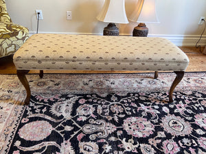 Barrymore Furniture Bench, Honeybee Upholstery