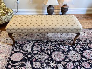 Barrymore Furniture Bench, Honeybee Upholstery