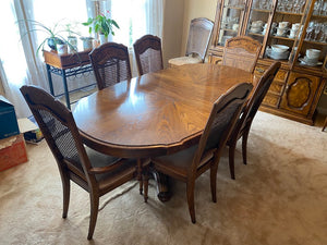 Sklar-Peppler Dining Table + 8 Chairs