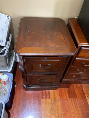 'Whalen' Wood 2 Drawer Filing Cabinet